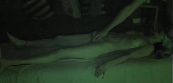  Massage Therapist Gets BJ and Sex Action From Skinny Client Short Version